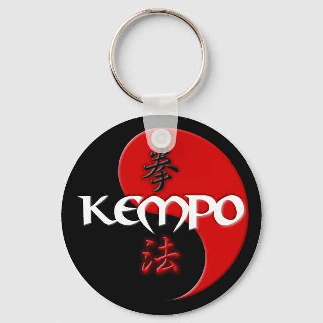 Porte-clés Kempo Yin Yang Porte - clé (Recto)