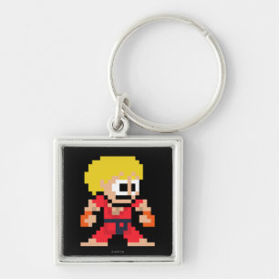 Porte-clés Ken à 8 bits