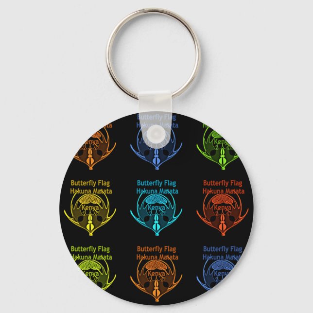 Porte-clés Kenya Hakuna Matata (Recto)