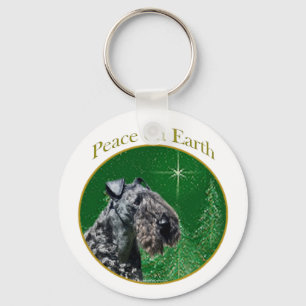 Porte-clés Kerry Blue Terrier Peace