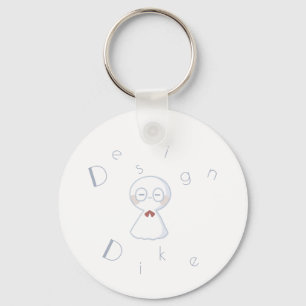 Porte-clés Key Ring with Teru-Teru-Bouzu キーホルダー