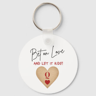 Porte-clés Keychain - Bet on Love, Casino Bachelorette