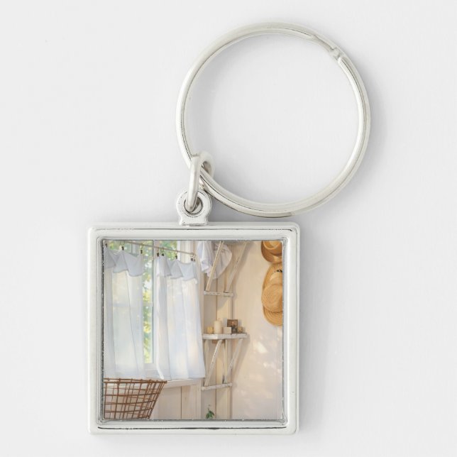 Porte-clés Keychain Curtain in the Wind (Devant)