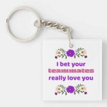 Keychain Hockey Gift Teammates 