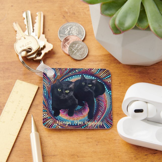 Porte-clés Keychain The Cat's Meow (Bureau)