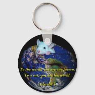 Porte-clés Keychain: World Rat