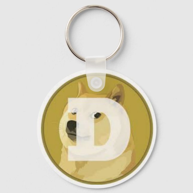 Porte-clés keys dogecoins (Recto)