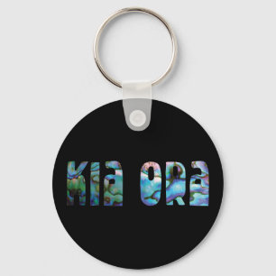 PORTE-CLÉS KIA ORA KIWI ACCUEILLE PAUA