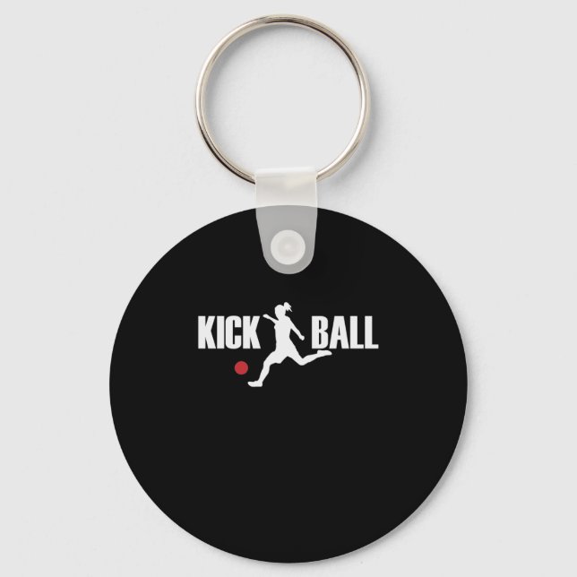 Porte-clés Kick Ball Gomme-ball Kickball Sport (Recto)