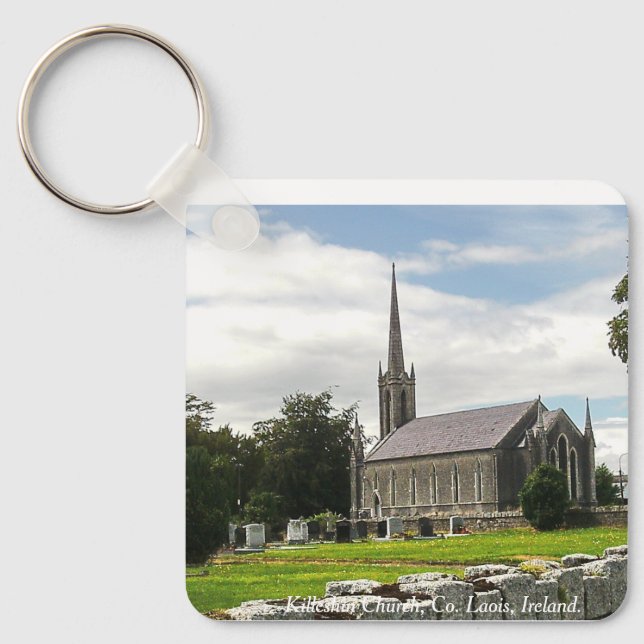 Porte-clés Killeshin Church, Comté de Laois Irlande (Recto)