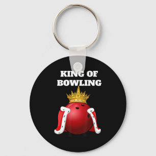 Porte-clés King of Bowling Bowling Player Boys