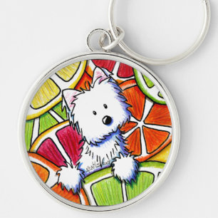Porte-clés KiniArt Citrus Westie