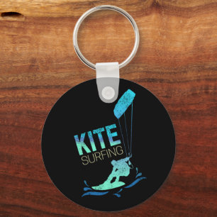 Porte-clés Kitesurf Vintage Kiteboarder Kite Surf