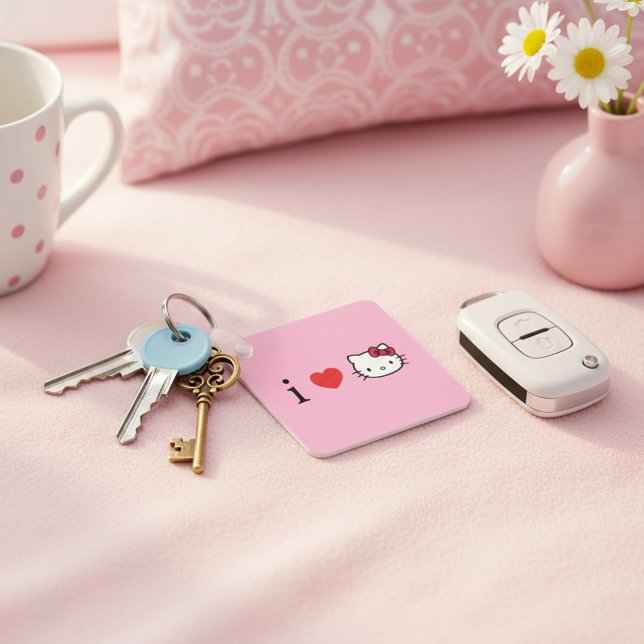 Porte-clés Kitty (Créateur téléchargé)