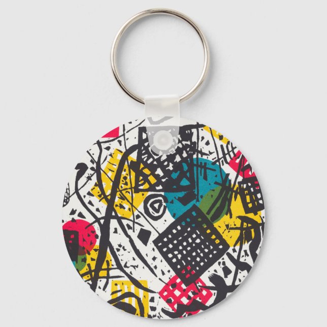 Porte-clés Kleine Welten V (Small Worlds V) Wassily Kandinsky (Recto)