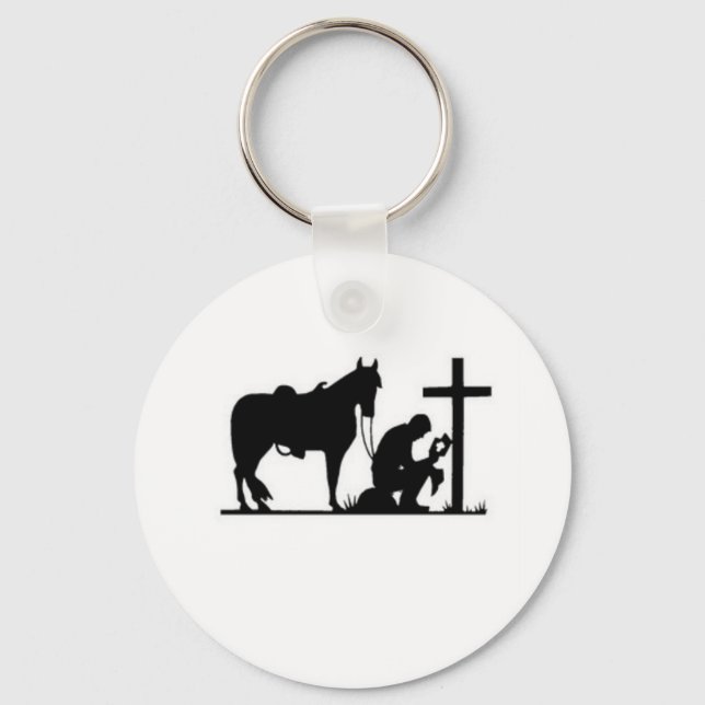 Porte-clés Kneeling Cowboy (Recto)