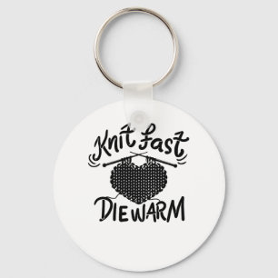 Porte-clés Knitting Funny Knitter
