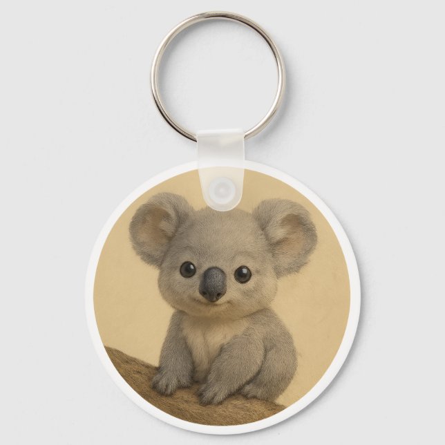 Porte-clés Koala bébé (Recto)