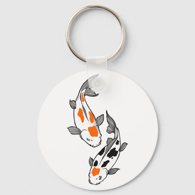 Porte-clés Koi Fish (Recto)
