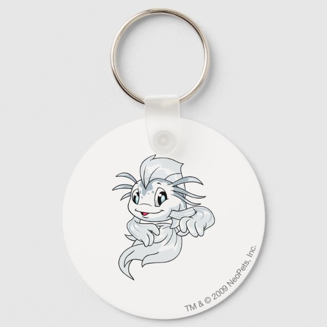 Porte-clés Koi White (Recto)