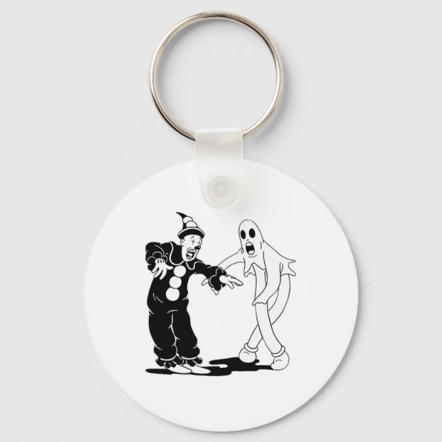 Porte-clés Koko Le Clown Et La Danse Fantôme (Recto)