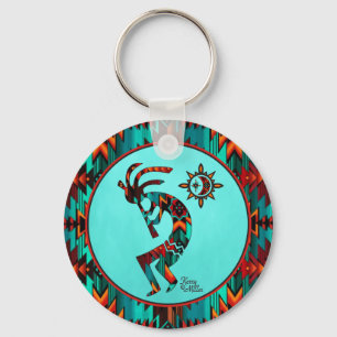 Porte-clés Kokopelli Sud-Ouest Jouer Porte - clé à la lueur