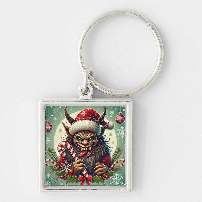 Porte-clés Krampus de Noël (Devant)