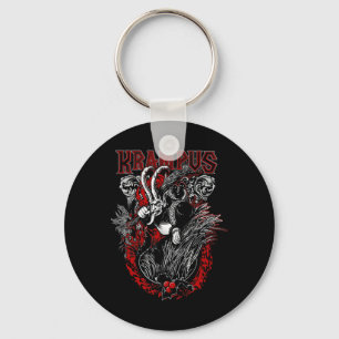 Porte-clés Krampus Joyeux Noël Fête Noël Horreur Xm