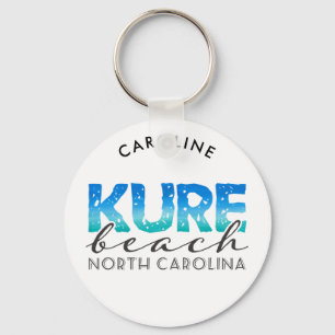 Porte-clés Kure Beach North Carolina Nom en péril