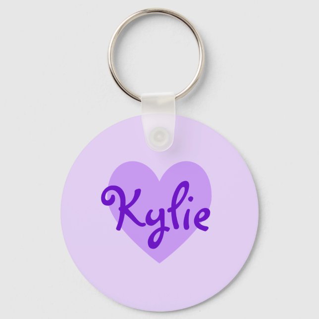 Porte-clés Kylie en violet (Recto)