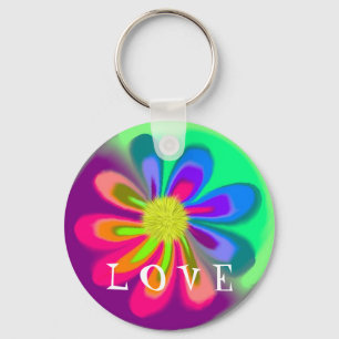 Porte-clés L porte - clé de fleur d'O V E