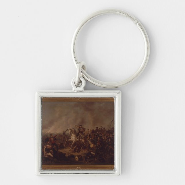 Porte-clés La bataille de waterloo (Devant)