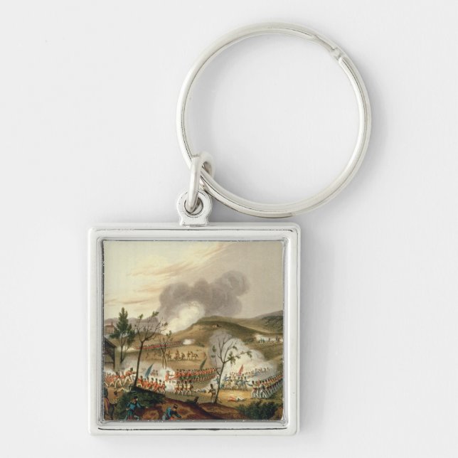 Porte-clés La bataille de waterloo, le 18 juin 1815 (Devant)
