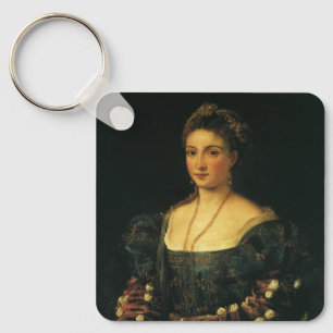 Porte-clés La Bella, Duchesse d'Urbino par Titien