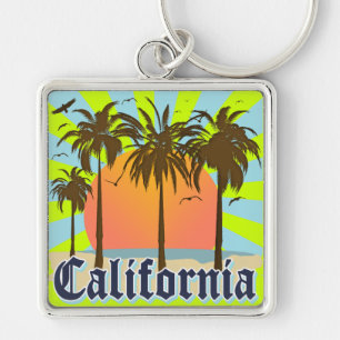 Porte-clés La Californie échoue le coucher du soleil
