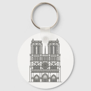 Porte-clés La Cathédrale Notre-Dame