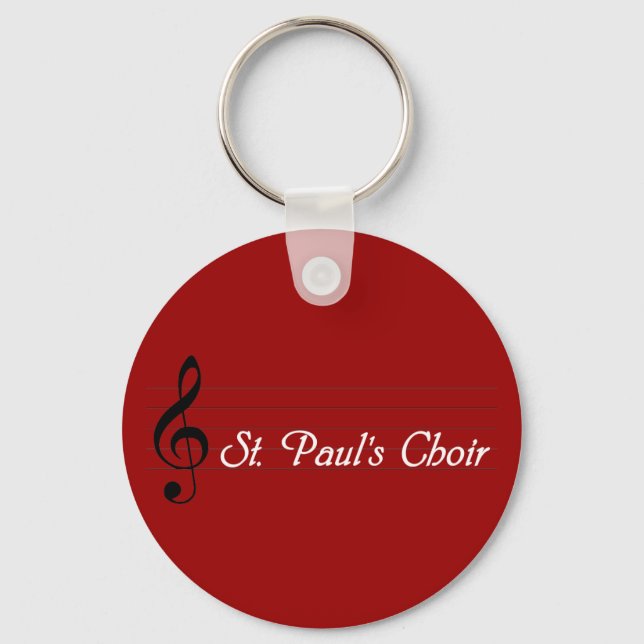 Porte-clés La chorale de St. Paul (Recto)