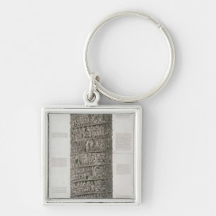 Porte-clés La colonne de Trajan (gravure)