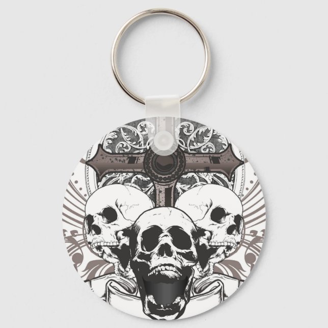 Porte-clés La Couronne et la Croix (Recto)