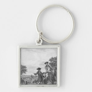 Porte-clés La course de cheval