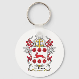 Porte-clés La crête de la famille de Haas