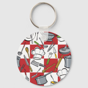 Porte-clés La cuisine usine le damier