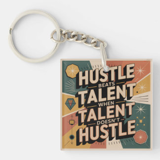 Porte-clés La détermination bat le talent quand le talent ne 