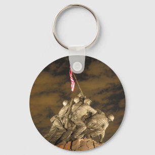 Porte-clés La deuxième guerre mondiale Iwo Jima Arlington