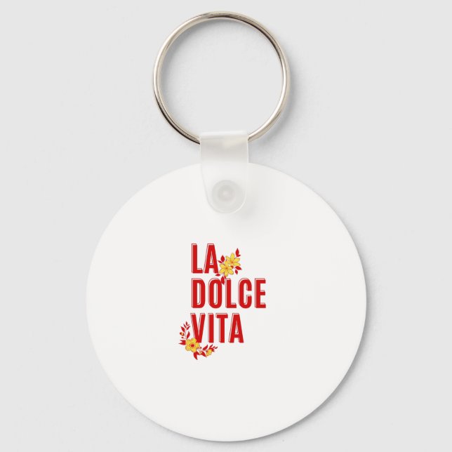 Porte-clés La dolce vita (Recto)