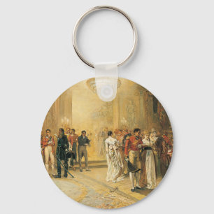 Porte-clés La duchesse du bal de Richmond en 1815