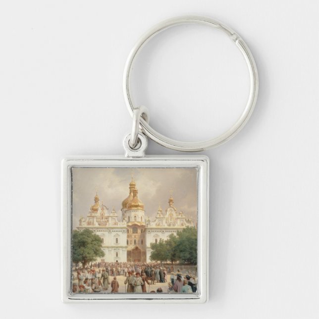 Porte-clés La grande église (Devant)
