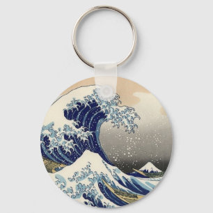 Porte-clés La Grande Vague, par Hokusai, Les Beaux Arts
