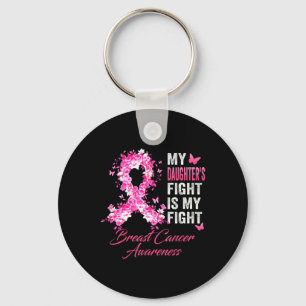 Porte-clés La lutte de la fille est mon combat cancer du sein