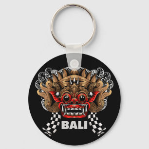 Porte-clés La magie de Bali avec vous : Porte - clé noir Baro